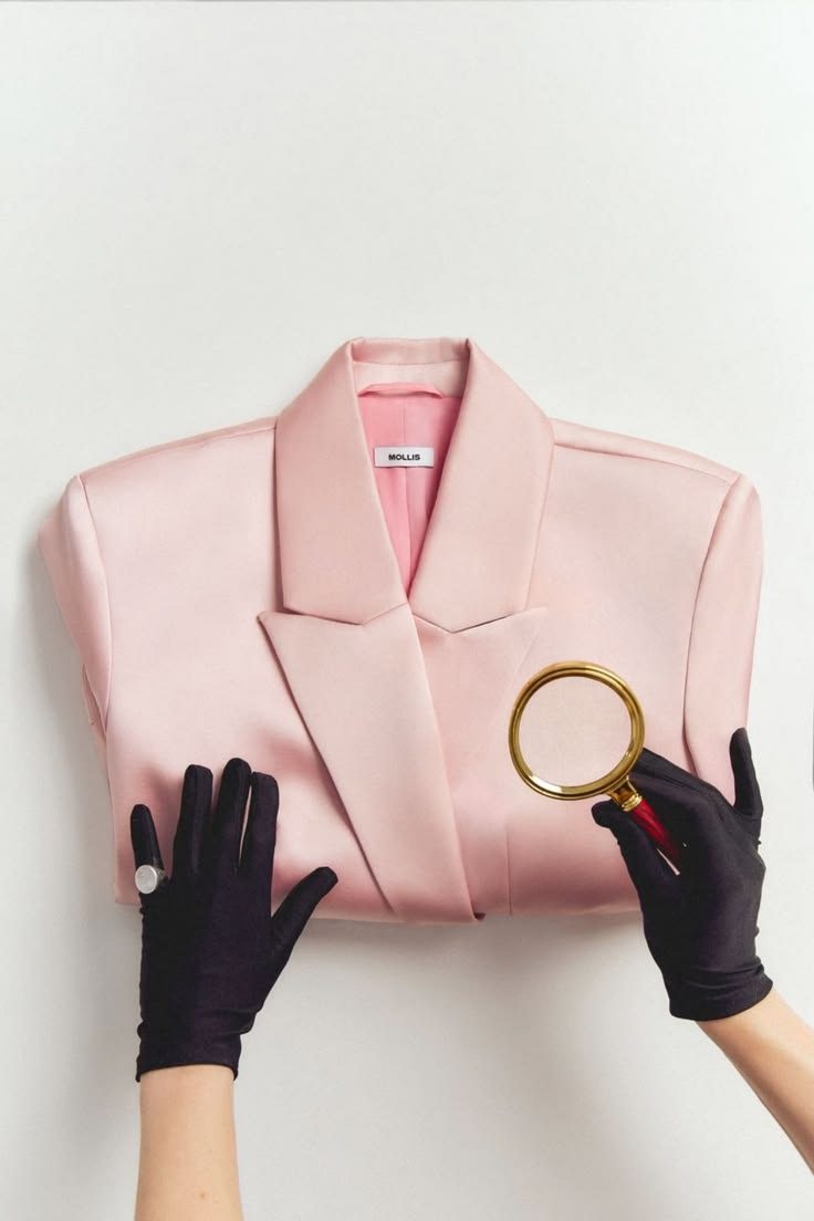 Pink satin
